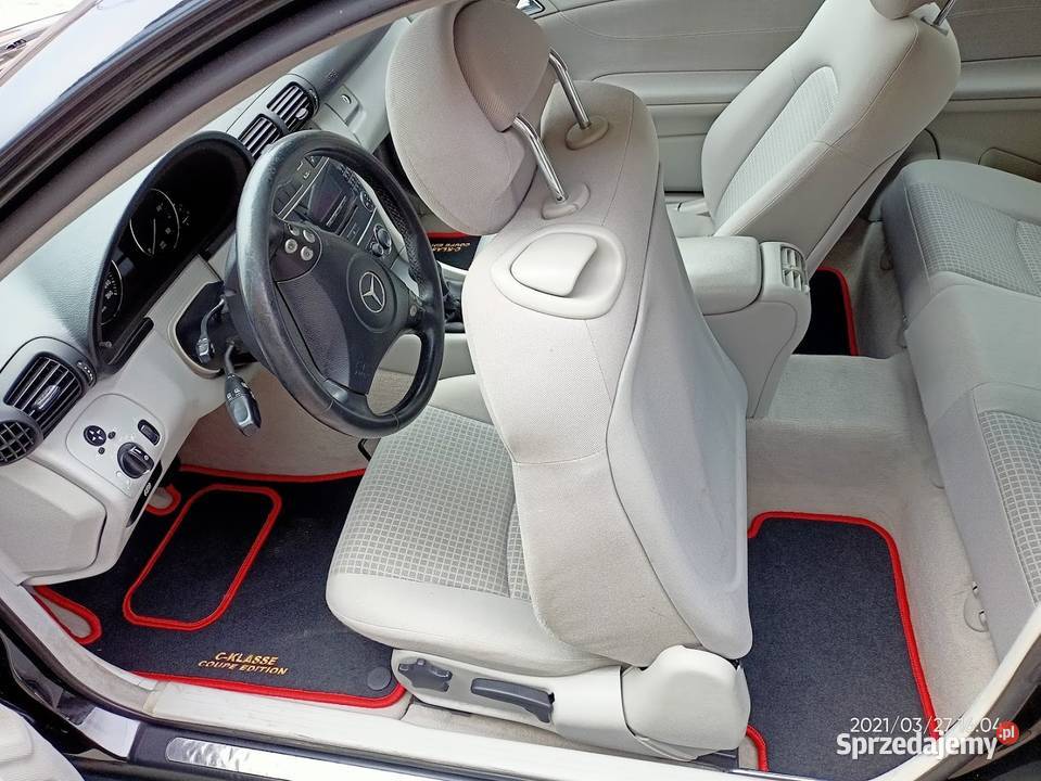 Mercedes C W203 Coupe 21 CDI Stan BDZAMIANA Zarejestrowany w Polsce małopolskie Proszowice sprzedam