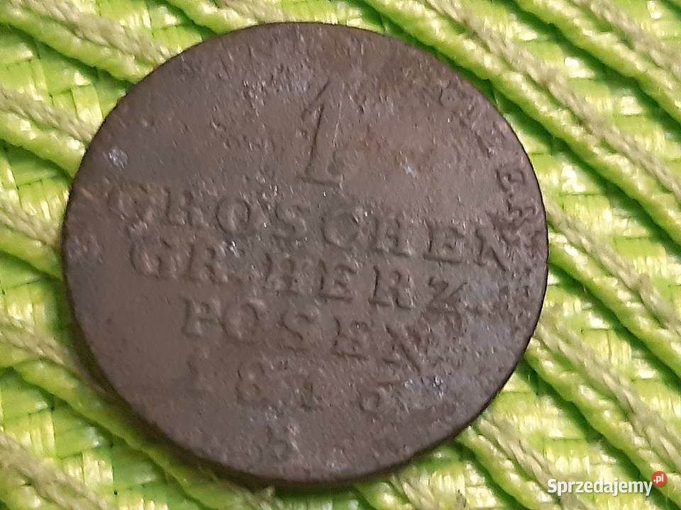 moneta Wielkie Księstwo Poznańskie z 1816r