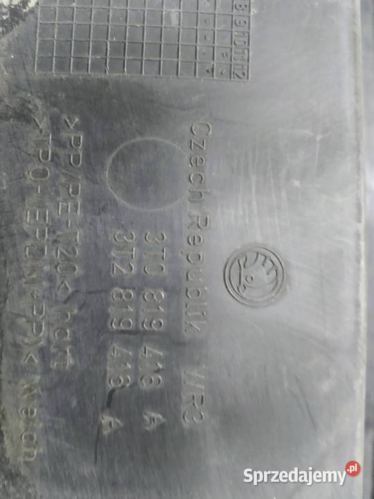 PODSZYBIE PLASTIKOWE LEWE PRAWE KPL 3T