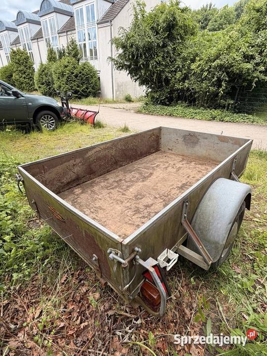 Przyczepka samochodowa przyczepa Bckmann 12T na Do samochodów osobowych Zielona Góra sprzedam