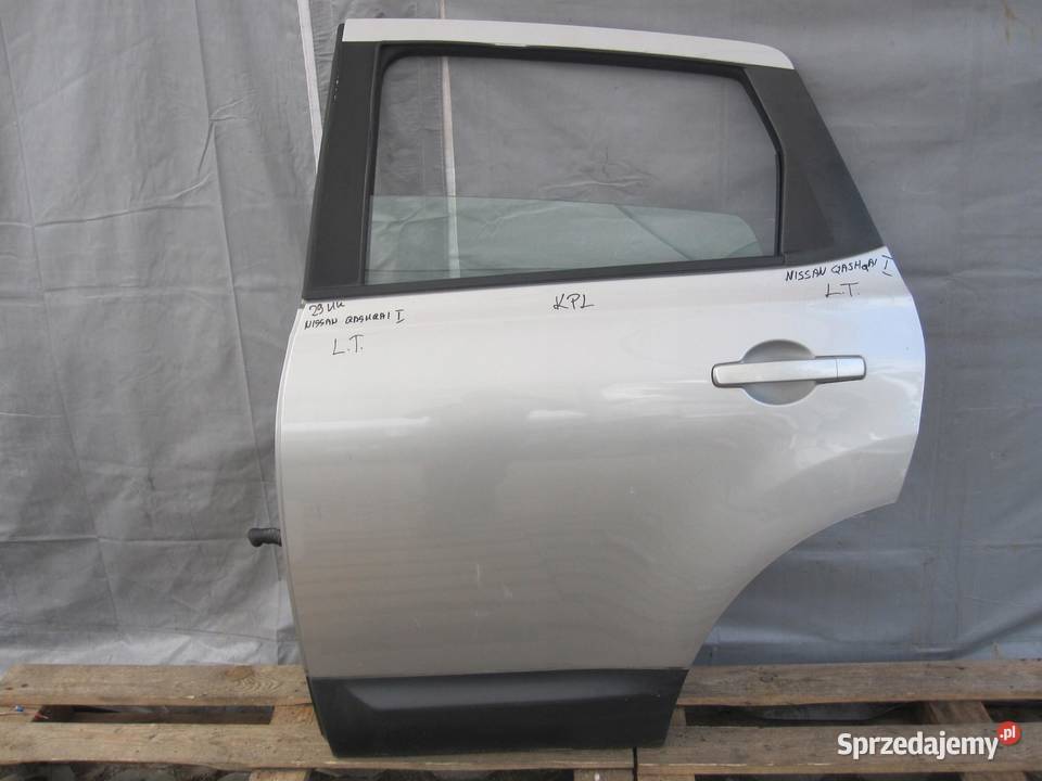 NISSAN QASHQAI I J10 09r drzwi lewe tył