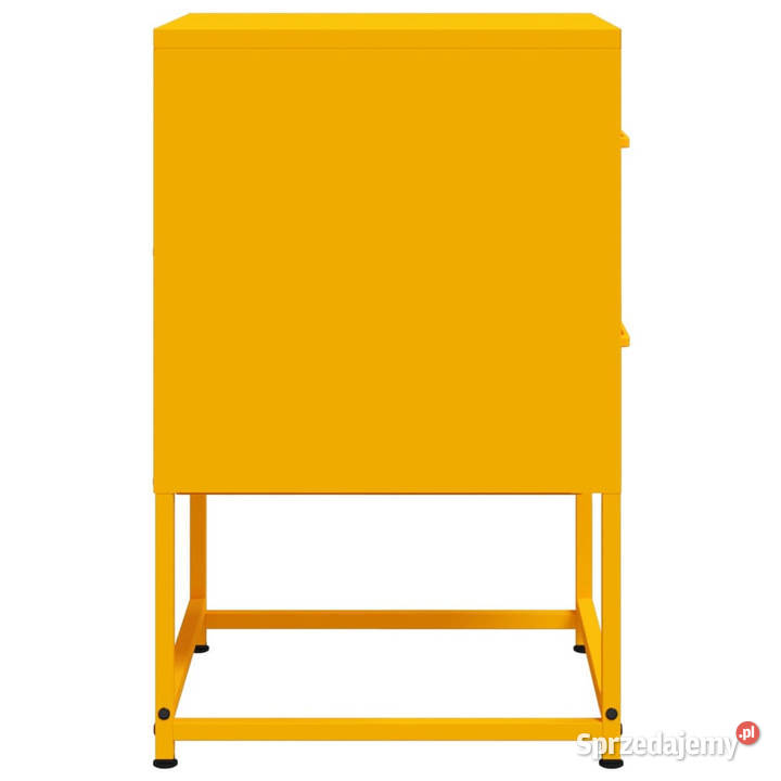 Szafka nocna musztardowa 36x39x605 stal WM846464 Warszawa