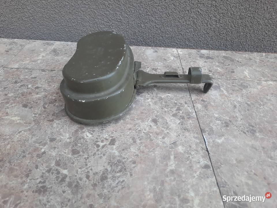 Góra pokrywka starej menażki WP Silesia Rybnik Militaria pomorskie