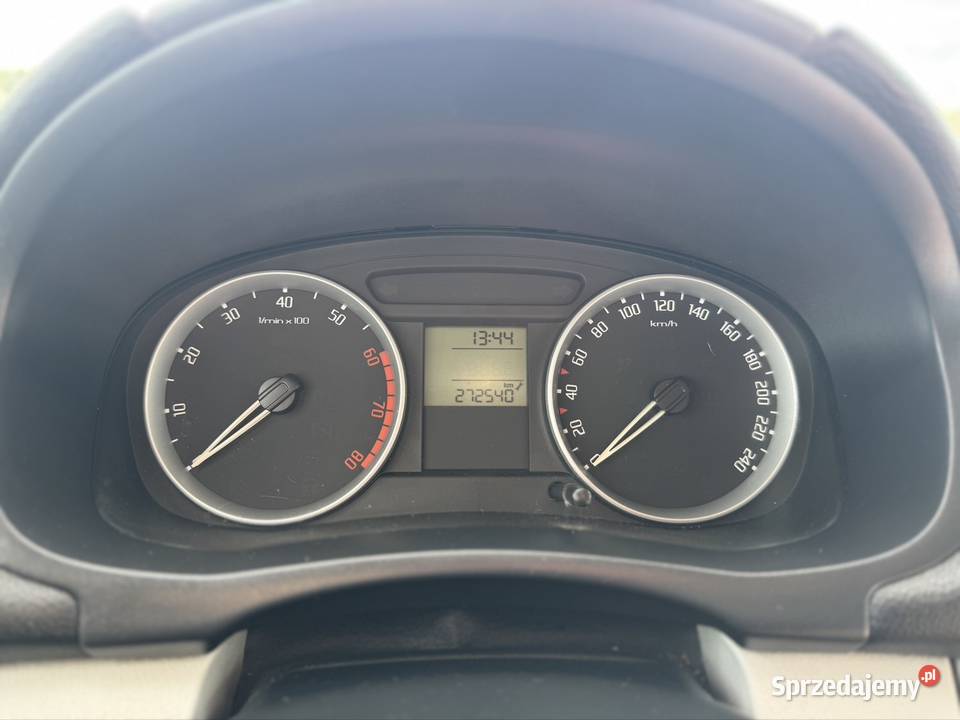 Skoda Fabia II srebrny Szczecin