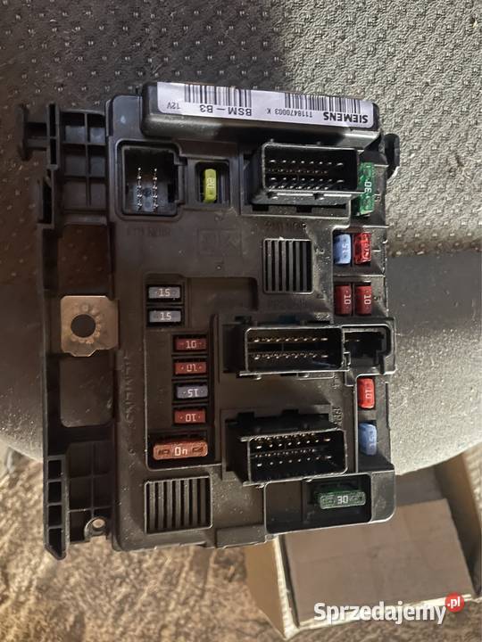 CITROEN PEUGEOT MODUŁ STEROWNIK SKRZYNKA BSM B3