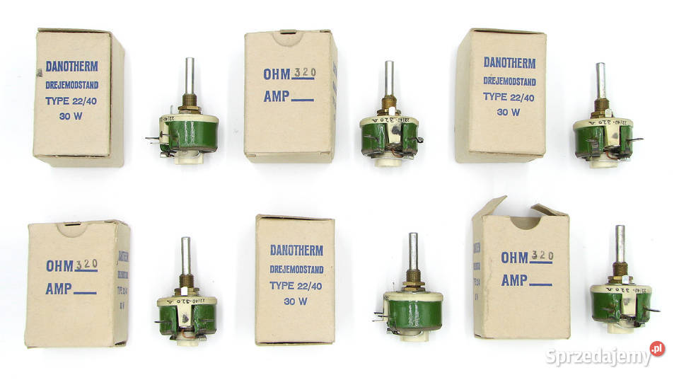 Potencjometry Type 2240 320 Ohm 30W DANOTHERM Cielądz