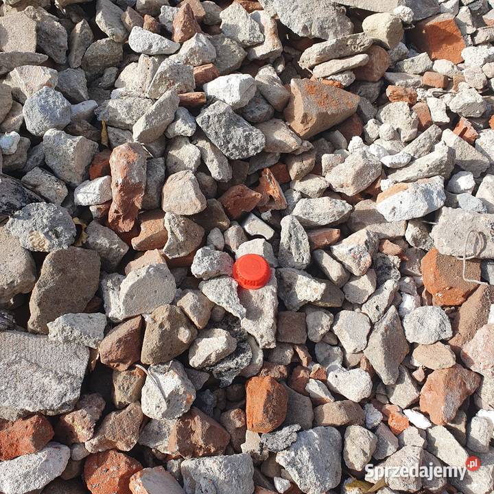 Tłuczeń ceglanobetonowy 063 mm gruz na podbudowę Dom i Ogród Stęszew