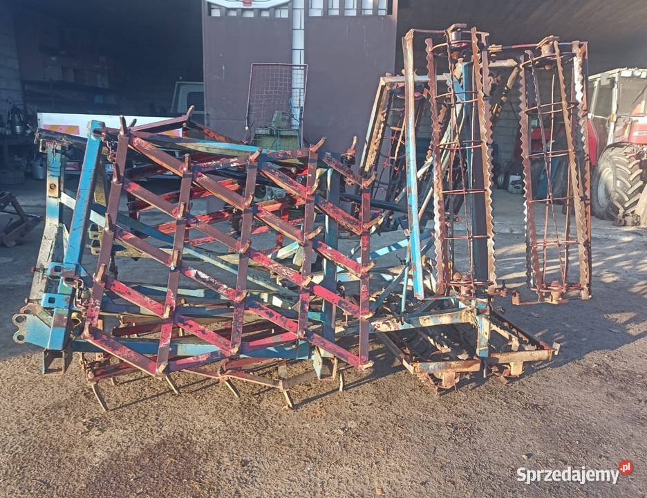 Agregat uprawowy brony ciężkie z podwójnymi Maszyny rolnicze Pisarzowa