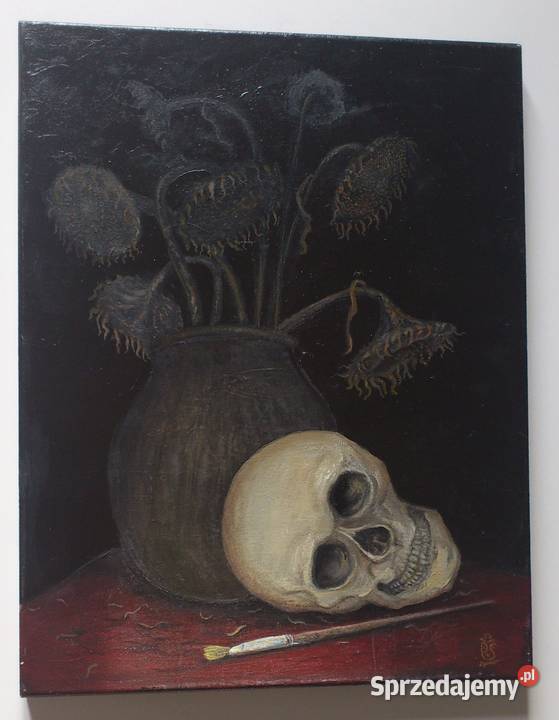 Vincent i słoneczniki olej na płótnie 45 x 35 Warszawa