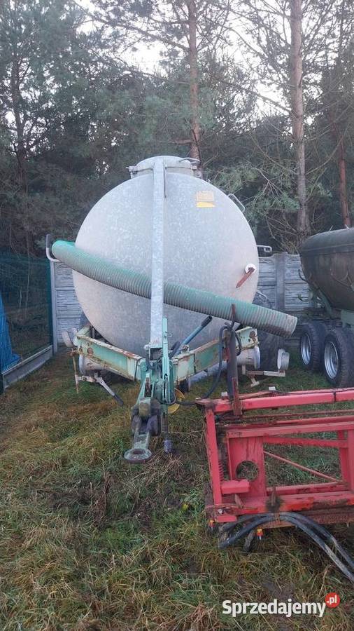 BECZKOWÓZ 6000L beczka asenizacyjna MARCHNER nieuszkodzony