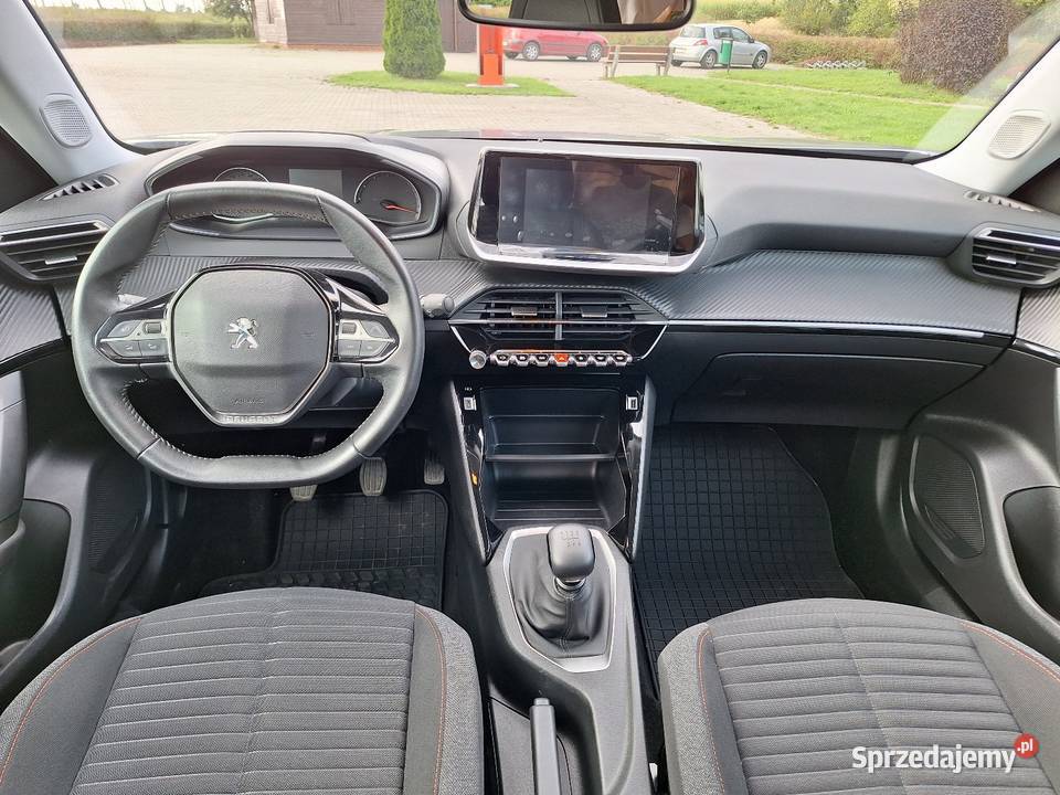 Peugeot 2008 II 2021 srebrny wielkopolskie Krotoszyn