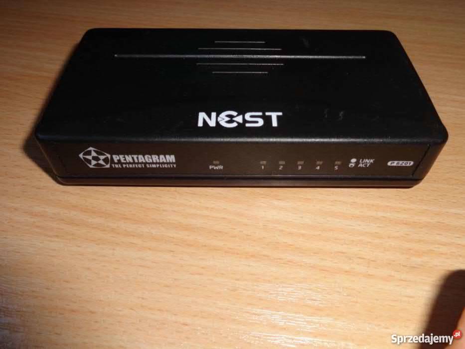 Switch 5 port Pentagram Internet i komunikacja Kraków sprzedam