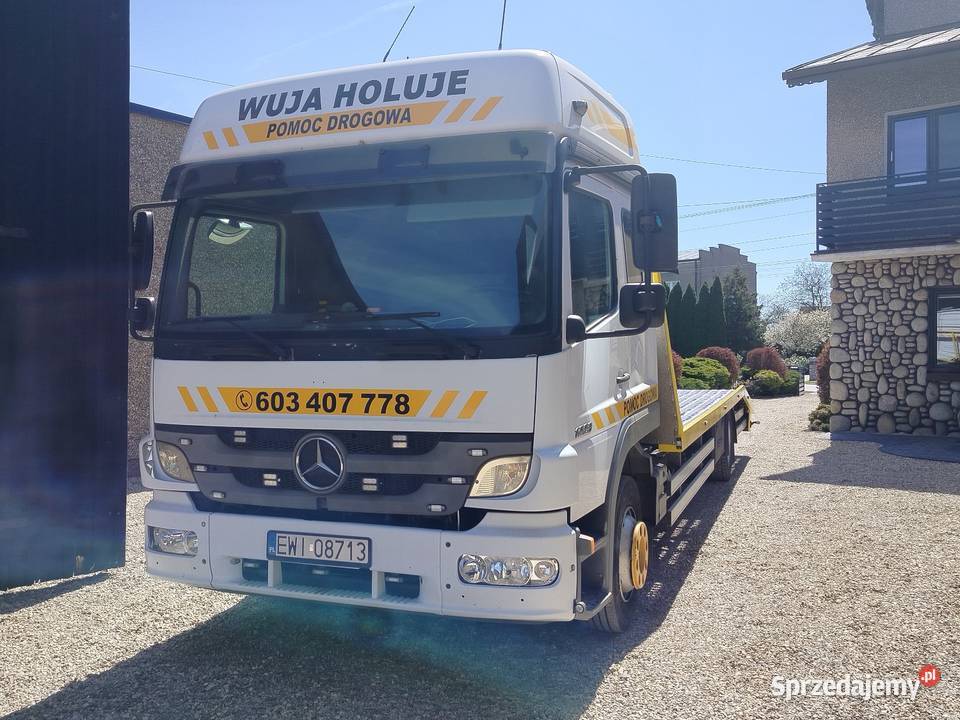 Mercedes Atego 1229 Auto Laweta Pomoc drogowa 6 Mokrsko