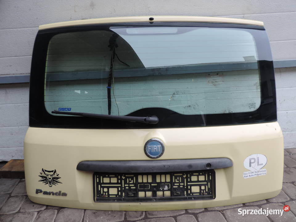KLAPA TYLNA TYŁ FIAT PANDA 2 541 Rok produkcji 2004 Nowy Sącz sprzedam
