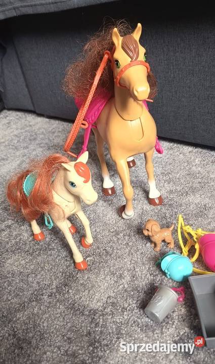 Barbie Konie szczeniak i akcesoria lubelskie Lublin