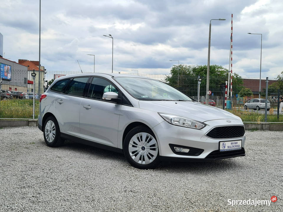 Ford Focus Serwisowany Navi PDC Klimatyzacja srebrny Wągrowiec