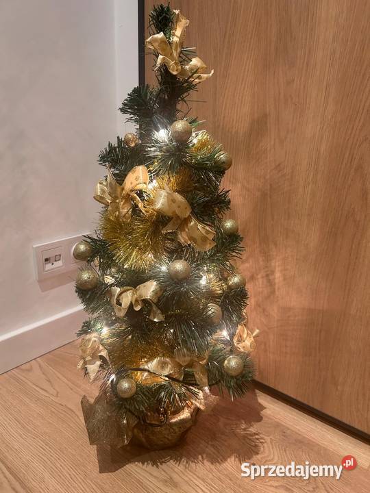 Sztuczna choinka lampkami Warszawa