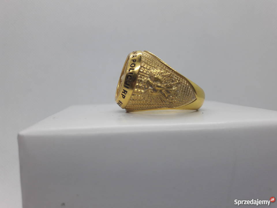 Pierścień okolicznościowy 100lecia Policji Bydgoszcz