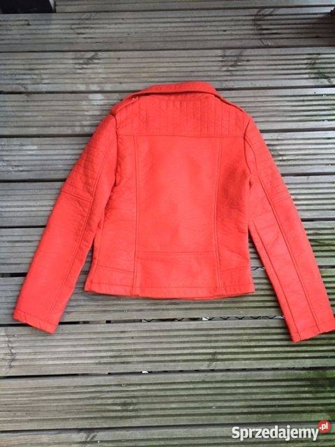 ramoneska eko skóra czerwona atmosphere 36 czarny Płock