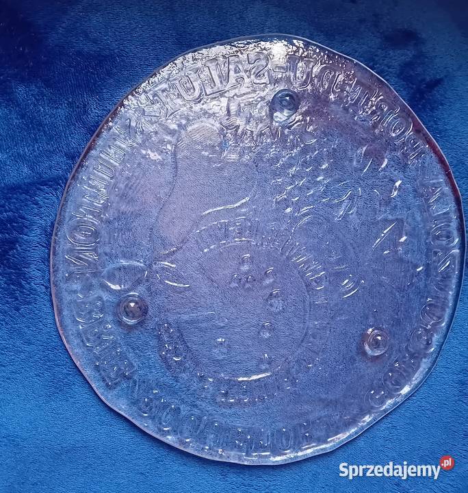 Patera do serów Pukeberg sygnowana Lata 70e XX w Porcelana i szkło Koźminek