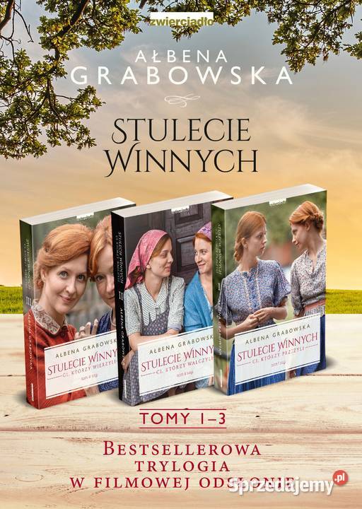 Saga Stulecie Winnych Ałbena Grabowska 13 TOMY Bądkowo