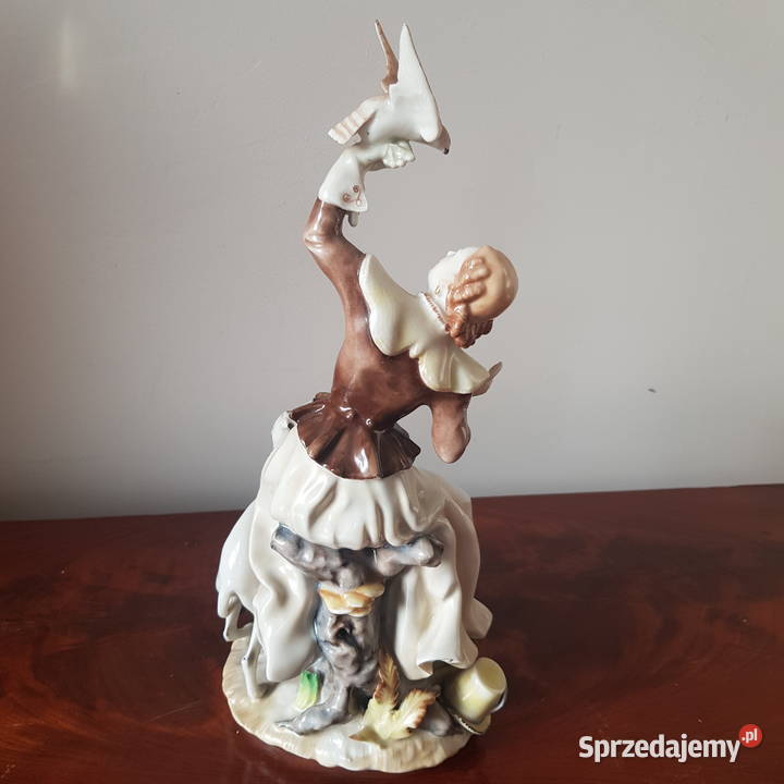 Figurka porcelanowa Hutschenreuter sygnowana warmińsko-mazurskie Orneta