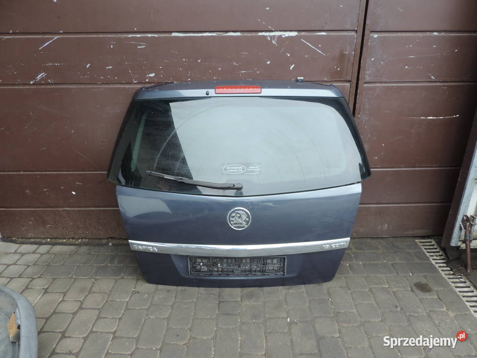 OPEL ZAFIRA B KLAPA BAGAŻNIKA Z168 Nowy Sącz