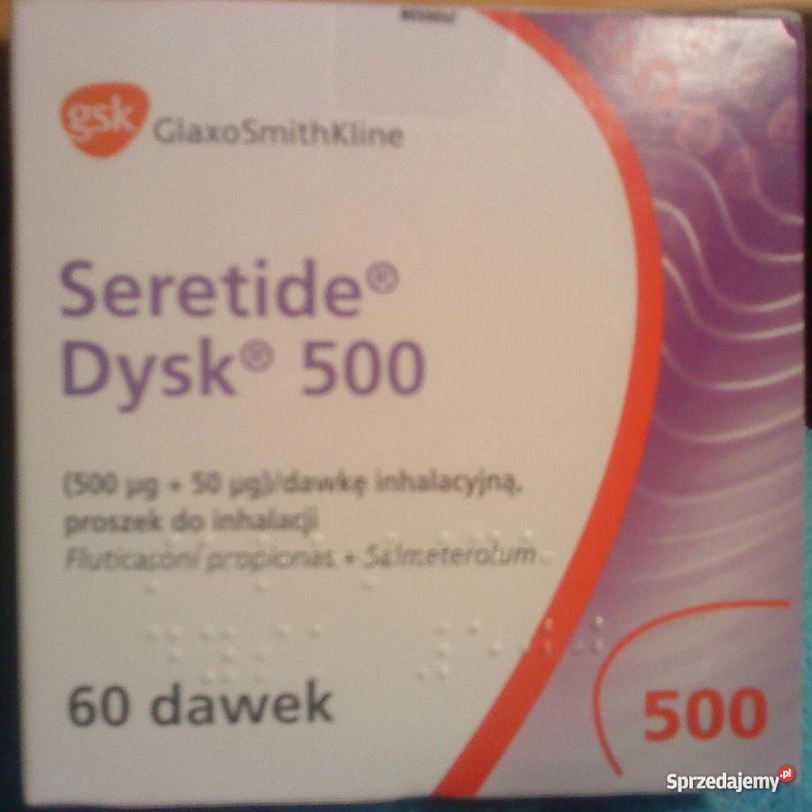 Seretide Dysk 500 dolnośląskie Jelenia Góra sprzedam