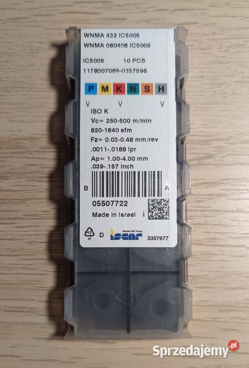 Płytki skrawające Iscar Lewin Kłodzki