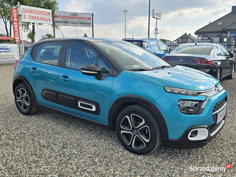 Citroen C3 12 Benzyna 83 nowy Salon Polska Włocławek