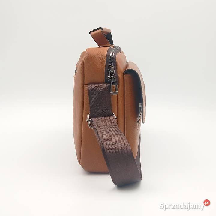 Torba męska listonoszka skórzana na ramie Jeep Zawiercie