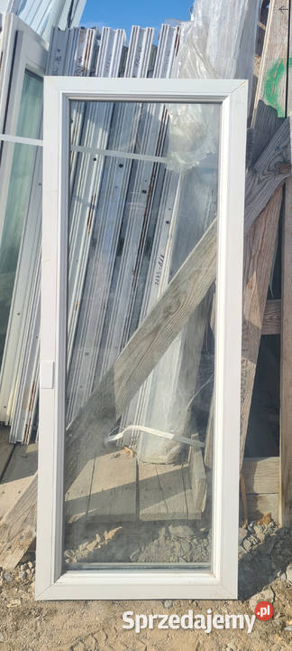 OKNA KacprzaK Witryna 45x132 FIX Używany PCV Budowa Lublin