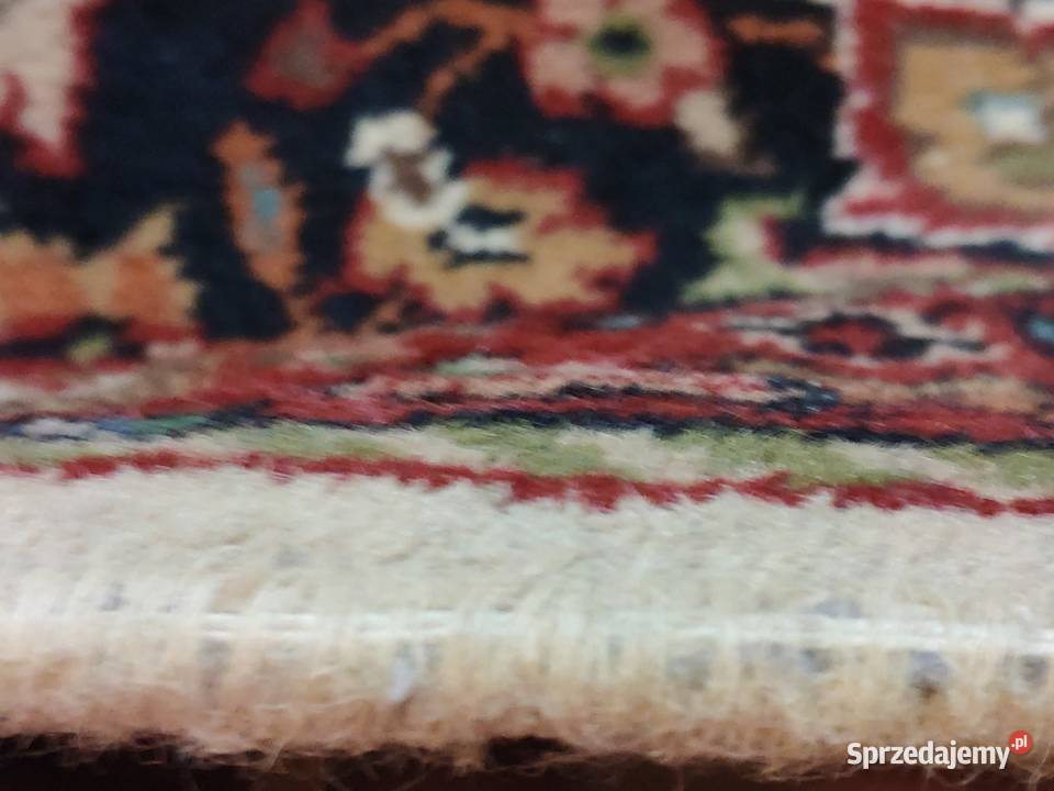 Wełniany ręcznie tkany perski dywan dywanik 93 X