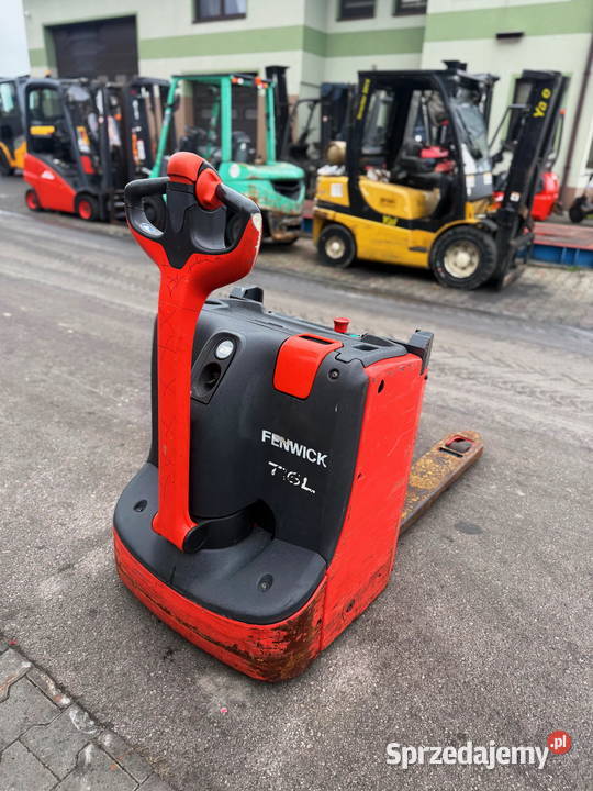 wózek paletowy LINDE T16L paleciak elektryczny łódzkie Działoszyn sprzedam