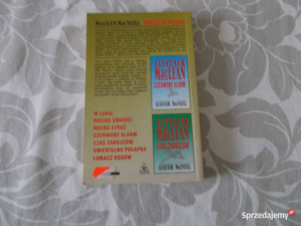 Alistair MacLean Śmiertelna pułapka thrillery, sensacyjne Głubczyce