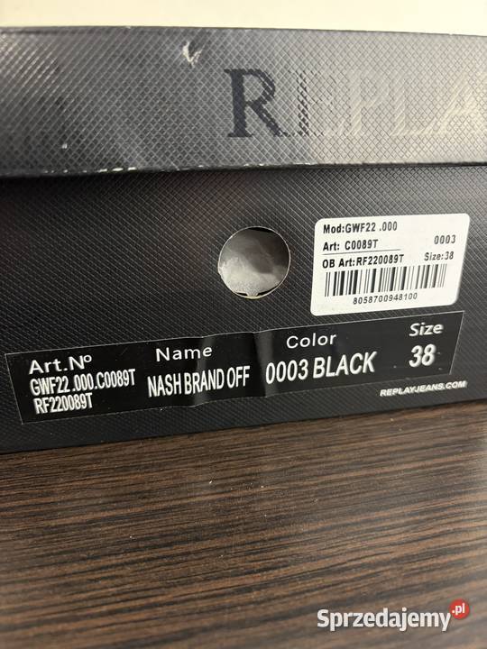 ButySneakersy Replay Nash Brand Off Warszawa