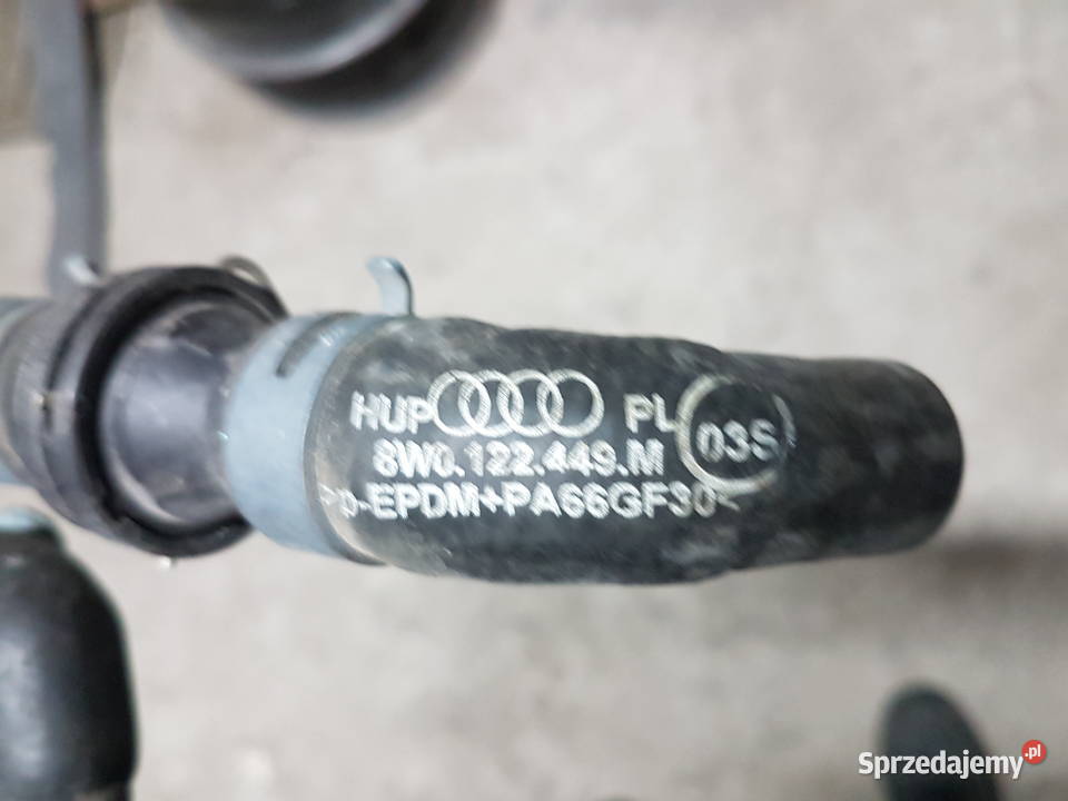 AUDI A4 B9 20 WAZ WODY PRZEWOD MAGISTRALA RURKA osobowe Turkowice