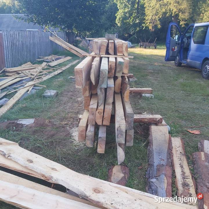 Krokwie dachowe 2088m suche sezonowane 26 Karolówka