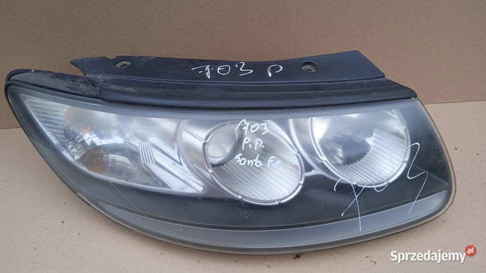 HYUNDAI SANTAFE II LAMPA PRZÓD PRAWA SOCZEWKA Zbierkowo