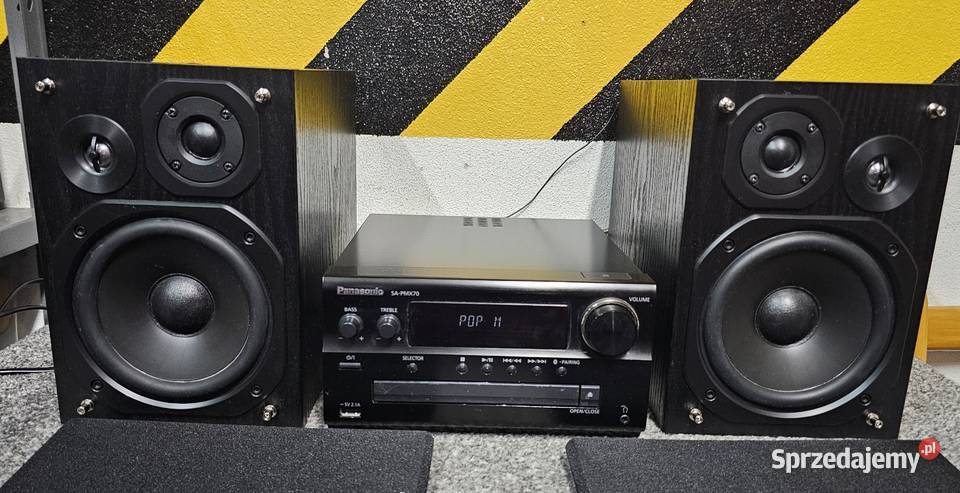 Wieża Panasonic SCPMX70 Bluetooth USB CD wysyłka Kraków