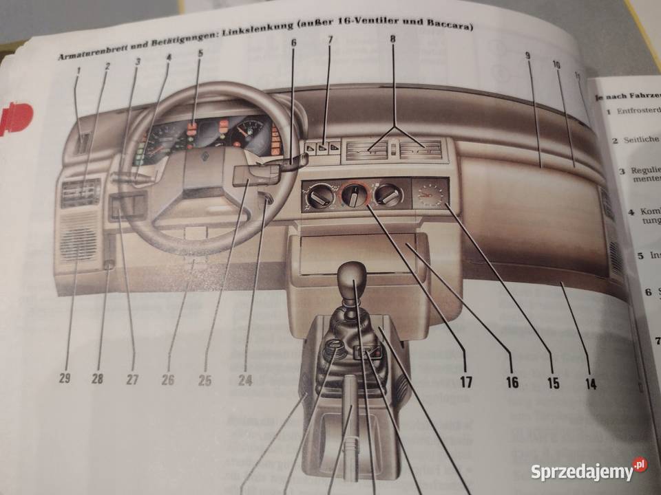 RENAULT CLIO 1 Instrukcja Obslugi książka łódzkie Łódź sprzedam