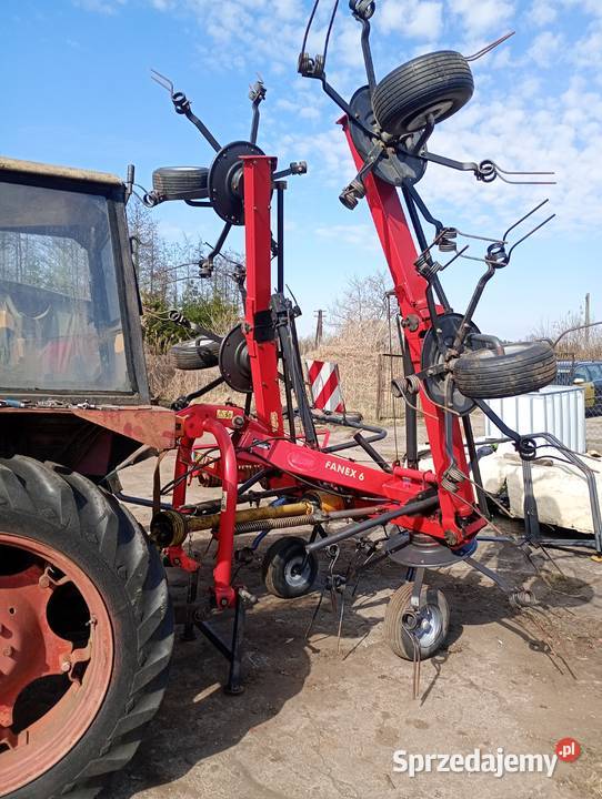 Przetrząsacz do siana niemeyer Krone kw 557 Kiwity