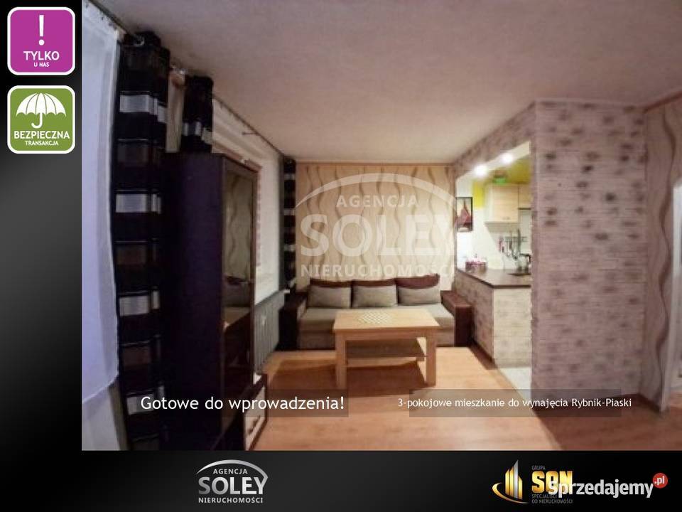 3pokojowe do wynajęcia Rybnik Piaski