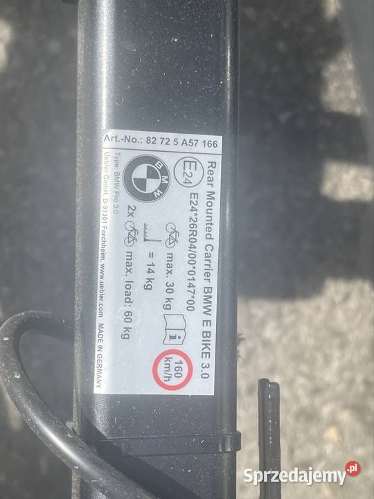 Bagażnik rowerowy na rowery BMW Pro 30 Części i akcesoria Rowery i akcesoria Katowice
