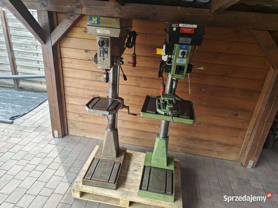 Sprzedam Wiertarki Słupowe 380V Stożek Morsa MK2
