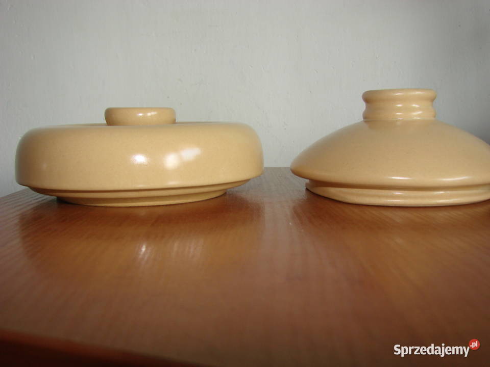 Bolesławiec ceramika PRL pokrywka Antyki, Sztuka, Kolekcje Pruszcz Gdański