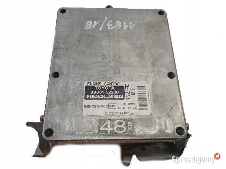 STEROWNIK SILNIKA 8966152230 TOYOTA YARIS 14 B Sterowniki