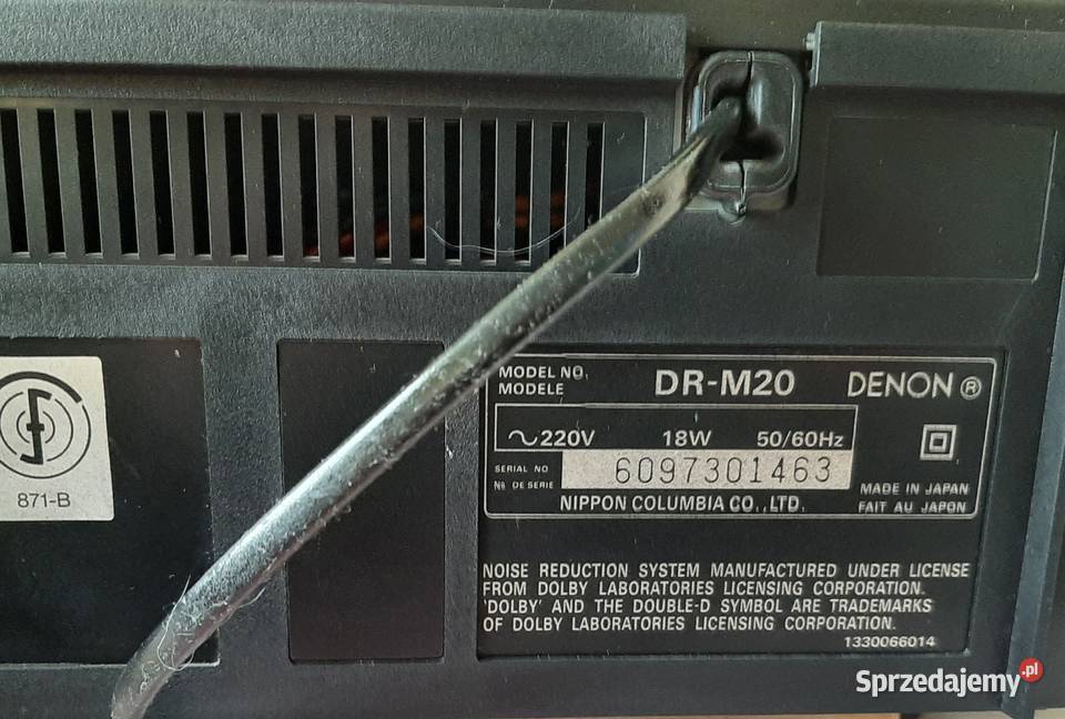 Denon DRM20 3 head Gdynia sprzedam