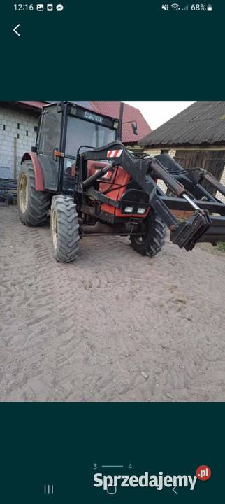 ciągnik Zetor 7540 z turem Ciągniki podlaskie Mońki