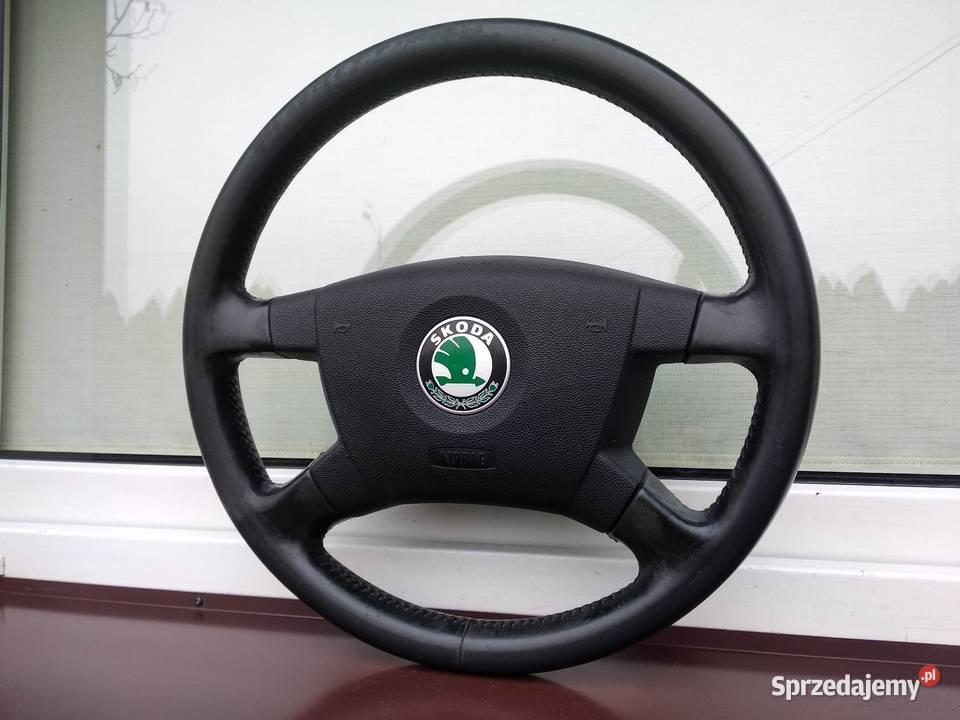 Skoda Fabia I 1 kierownica skórzana skóra Airbag sprzedam